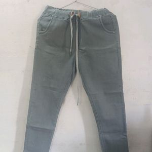 Grey Color Jeans/ Trouser For Women