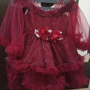 Babydoll Frock With Sandals