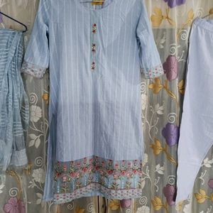 Blue Kurta Set