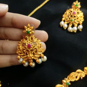 Jewelry Set , Base Metal Alloy, Gold Plating