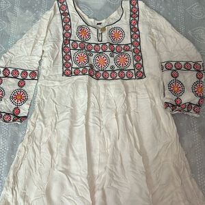 Embroidered Short Kurti