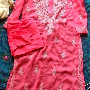 Chikenkari Kurti Combo Only Cash Offer