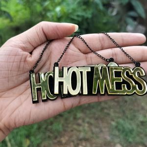 HotMess Acrylic Chain Earrings