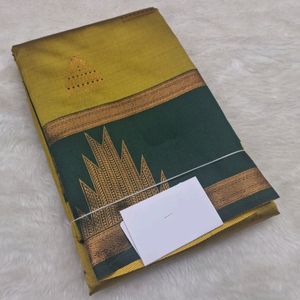 BENTEX TEMPLE DESIGN SILK SAREES