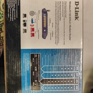 DLink DSL-2730U Wifi Router