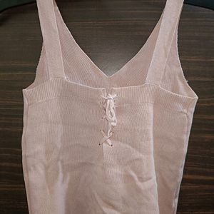 Body Hugging Top With Back Design