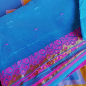 Sale!! Organza cotton Banarasi Saree