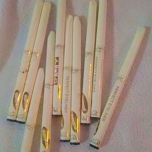 ADS Waterproof Kajal Pencil Pack Of 10