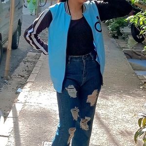 Trendy Stylist Blue Jacket⚡⚡