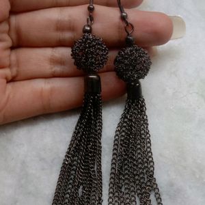 Black Metal Earrings🖤