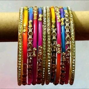 Multicolor Bangle Set