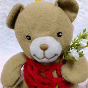 4 Inch Cute Teddy 🧸 With Hanging Hook