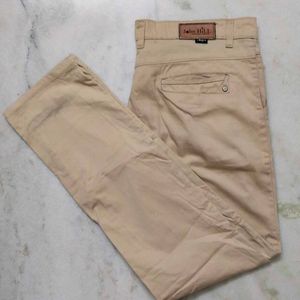 John Hill Nude Colour Formal Pant