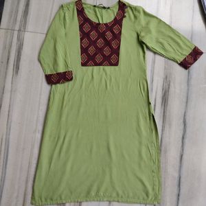 Green Kurta