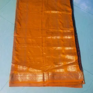 Maroon Colour Pure Gadwal Saree