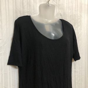 Mix Black Mini Dress