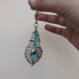 Key chain #preety #charm #peacock #ring #earring