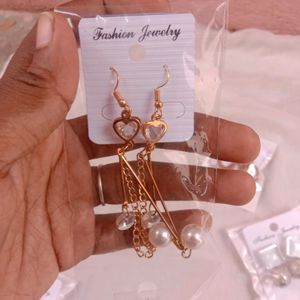 Heart ❤️ Shape Earings Combo