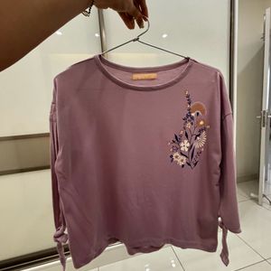 Lavender Top Size S