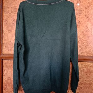 Knitted Peacock Green Top