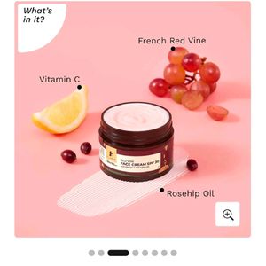 Pilgrim Red Vine Face Cream SPF 30