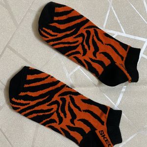 Skechers Orange Socks New