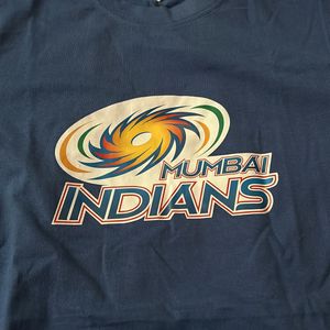 Mumbai Indians Free Size T-shirt.