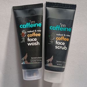 Mcaffiene Combo Of Face Wash & Scrub