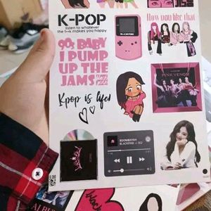 Pack of 59 - Blackpink Vinyl Stickers