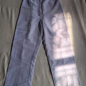 Straight High Waist Trouser