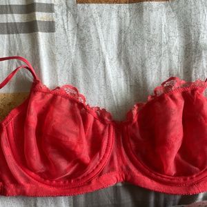 Red Hot Net Bra