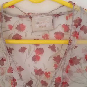 Floral Print Authentic Style Shrug