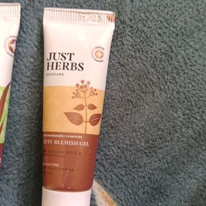 Just HERBS Face& Body Lotion And Anti Blemish Gel