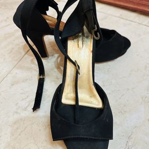 Black Pencil Heels