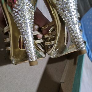 Diamond Partywear Heels In Very Good Condition