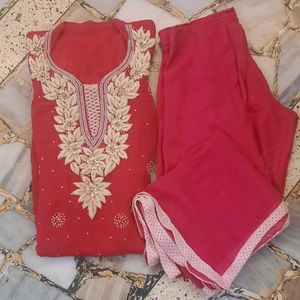 LACES KURTI SET