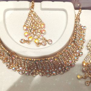 Choker style Necklace set