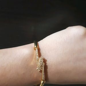 Golden Simple Bracelet ( Kada)