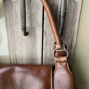 Fossil Leather Handbag