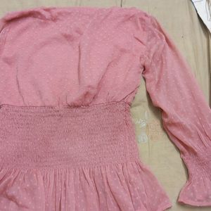 Pink Georgette Top....