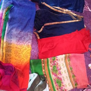 6 Full Length Various Dupattas