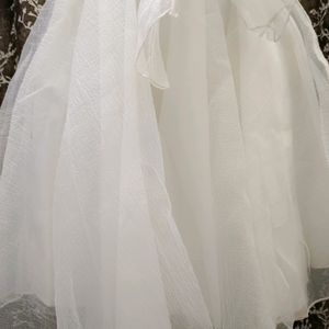 White Beautiful Frock