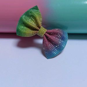 Multicolor Bow Clip