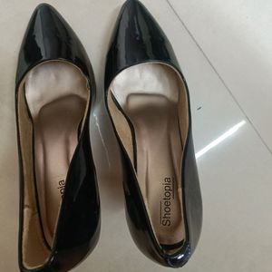 Black High Pencil Heels For Women. Size 39 Uk 6