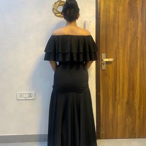 Party Black Gown