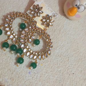 HANDMADE KUNDAN EARRINGS