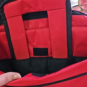 Elegant Red Laptop Bag