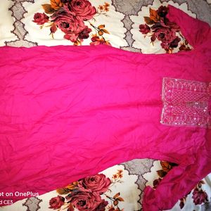 Dark Pink Kurti For Sale!!!Clearance Sale!!!!