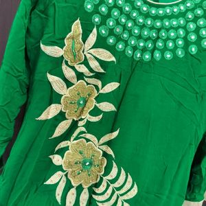 Beautiful Green Kurta