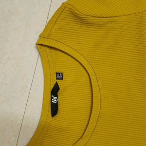 Mustard Unused Top